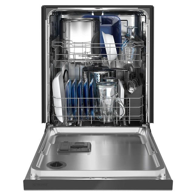 Maytag 24 in. Front-Control Dishwasher with Dual Power Filtration - MDB4949SKZ
