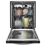 Whirlpool Eco Series 24-in Top Control Built-in Dishwasher Fingerprint Resistant Stainless Steel With Third Rack 47-Decibel