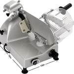 BESWOOD 10" Electric Deli Meat Slicer, Cheese Food Slicer with Premium Chromium-plated Steel Blade, for Commercial and for Home Use 240W, BESWOOD250