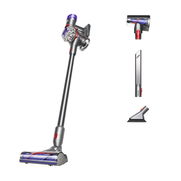 V8 Plus Cordless Vacuum, Cleans Hard Floors and Carpets, Detangles, Converts to Handheld, 115AW, 2 Power Modes, Up to 40 Minutes¹