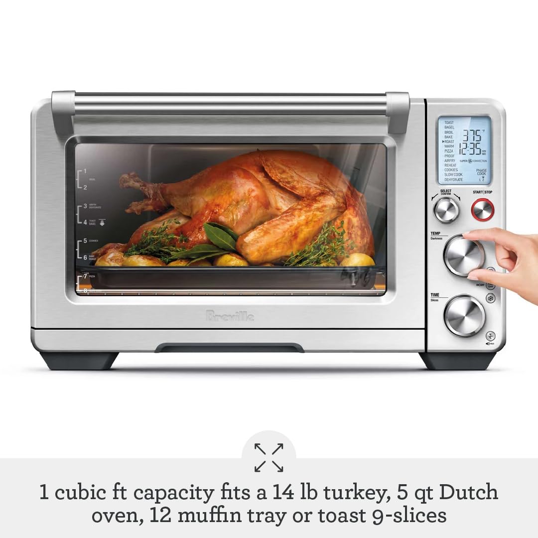 BOV900BSS Smart Oven Air Fryer Pro, Brushed Stainless Steel