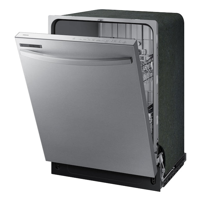 24-in Top Control Built-in Samsung Dishwasher ( Fingerprint Resistant Stainless Steel ) , Hybrid Tub , 53-Decibel