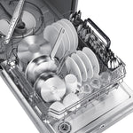 24-in Top Control Built-in Samsung Dishwasher ( Fingerprint Resistant Stainless Steel ) , Hybrid Tub , 53-Decibel