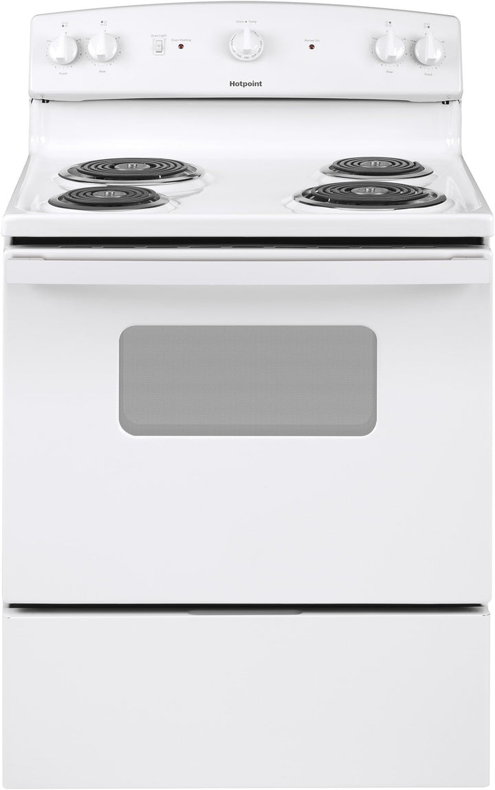 Hotpoint 30-in 4 burners 5.0-cu ft Freestanding Electric Range White
