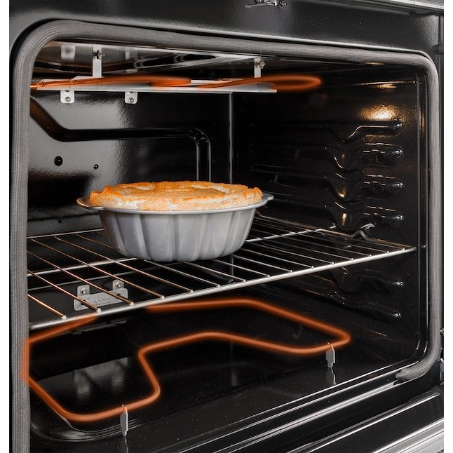GE 30-in Glass Top 4 burners 5.3-cu ft Freestanding Electric Range Stainless Steel