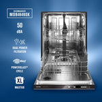 Maytag 24 in. Front-Control Dishwasher with Dual Power Filtration - MDB4949SKZ
