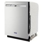 Maytag 24 in. Front-Control Dishwasher with Dual Power Filtration - MDB4949SKZ