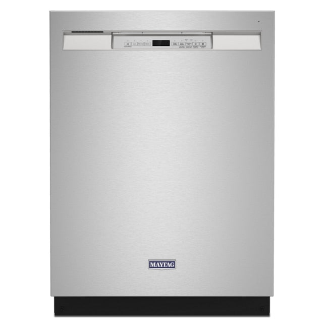 Maytag 24 in. Front-Control Dishwasher with Dual Power Filtration - MDB4949SKZ