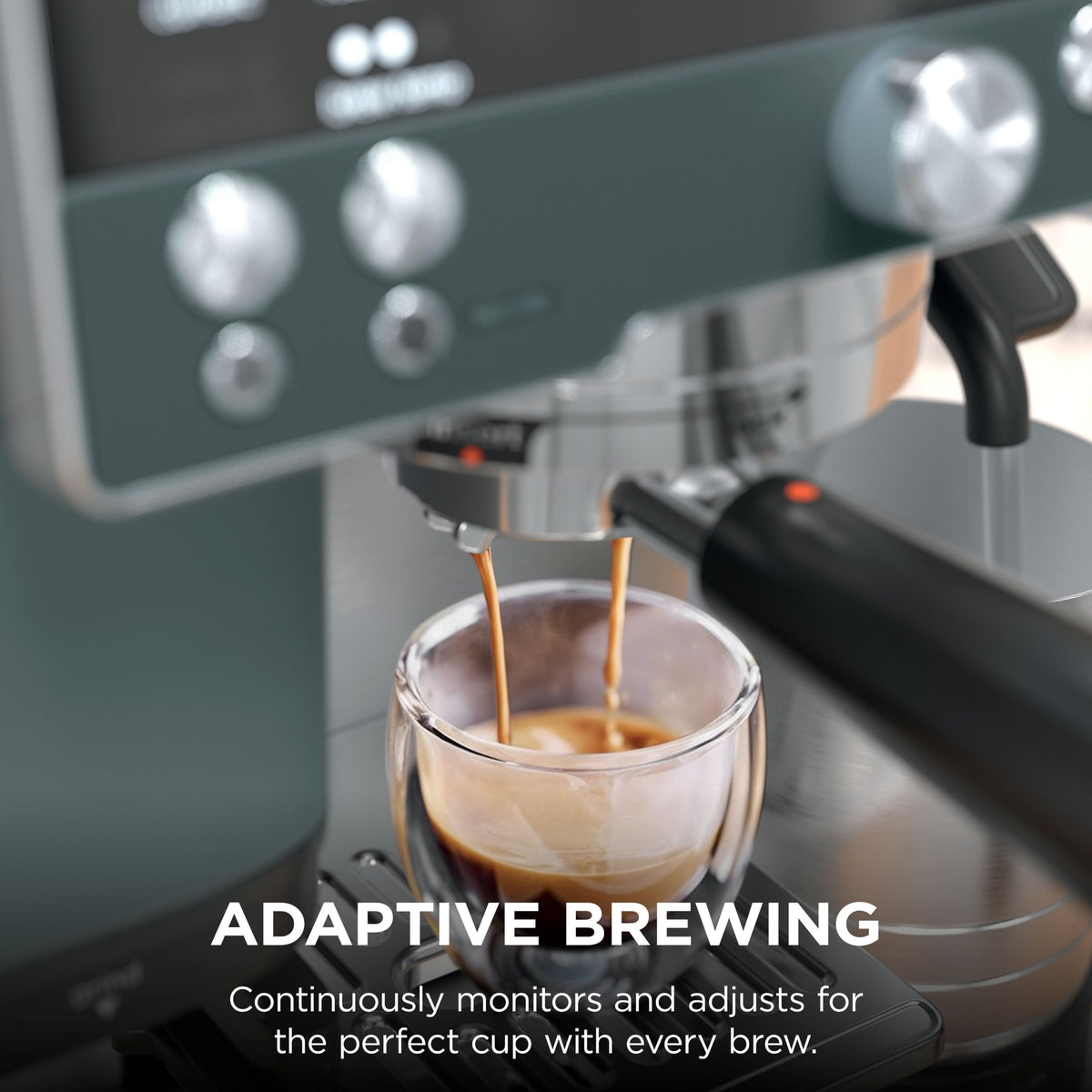 Luxe Café Premier Espresso, Drip Coffee & Cold Brew, Green, ES601GY