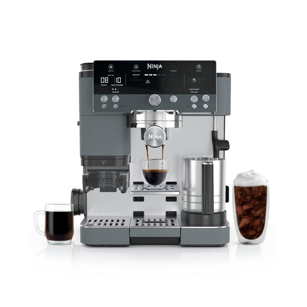 Luxe Café Premier Espresso, Drip Coffee & Cold Brew, Green, ES601GY