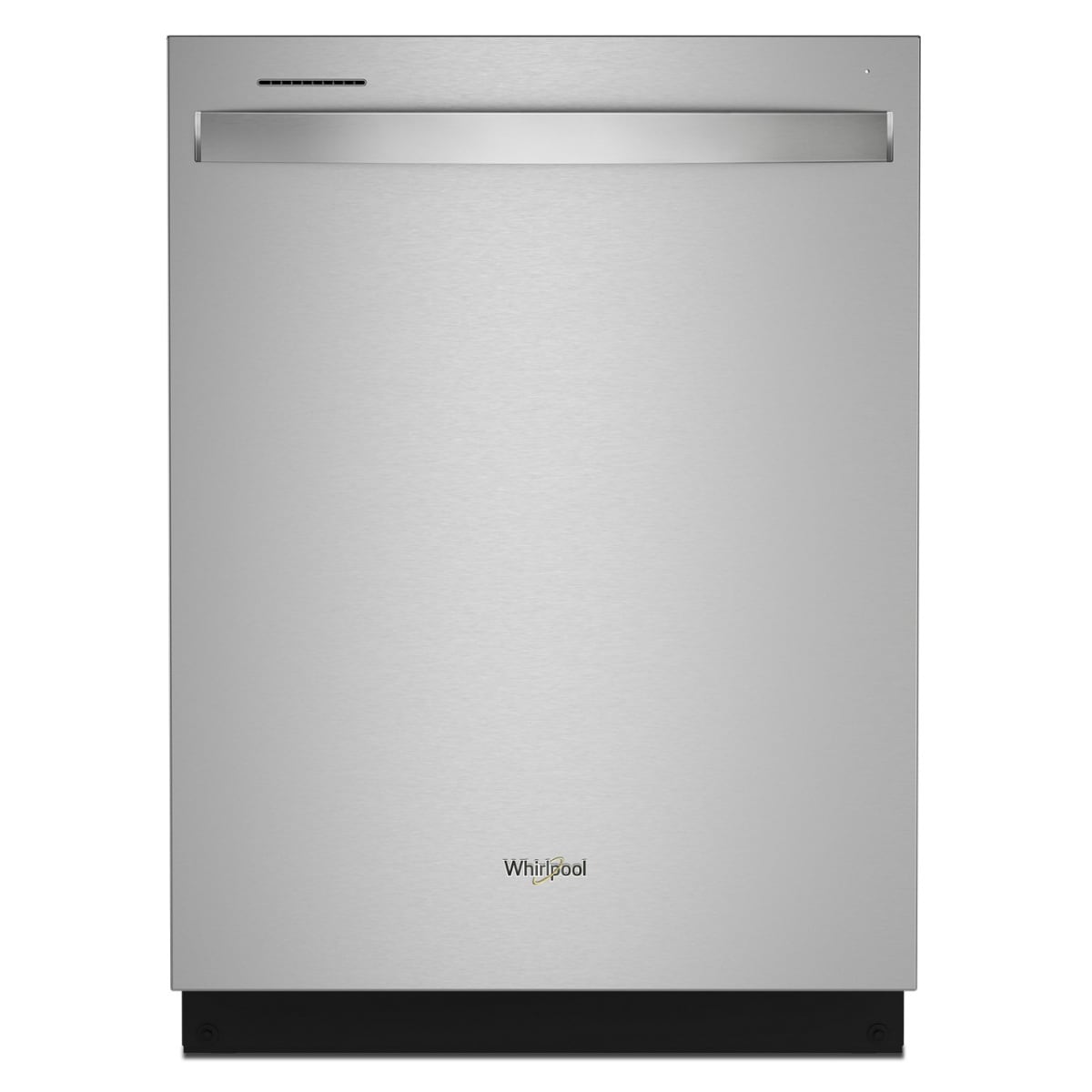 Whirlpool Eco Series 24-in Top Control Built-in Dishwasher Fingerprint Resistant Stainless Steel With Third Rack 47-Decibel