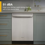 Eco Series 24 in. Top-Control Dishwasher with Third Rack - WDT730HAMZ