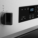 Whirlpool Flexible Cooktop 30-in Glass Top 4 burners 5.3-cu ft Freestanding Electric Range Stainless Steel