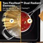 Whirlpool Flexible Cooktop 30-in Glass Top 4 burners 5.3-cu ft Freestanding Electric Range Stainless Steel