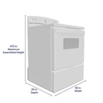 Hotpoint 30-in 4 burners 5.0-cu ft Freestanding Electric Range White