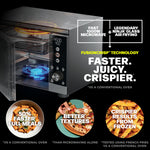 Ninja Crispi Microwave & Air Fryer with FusionCrisp, Silver, MW101