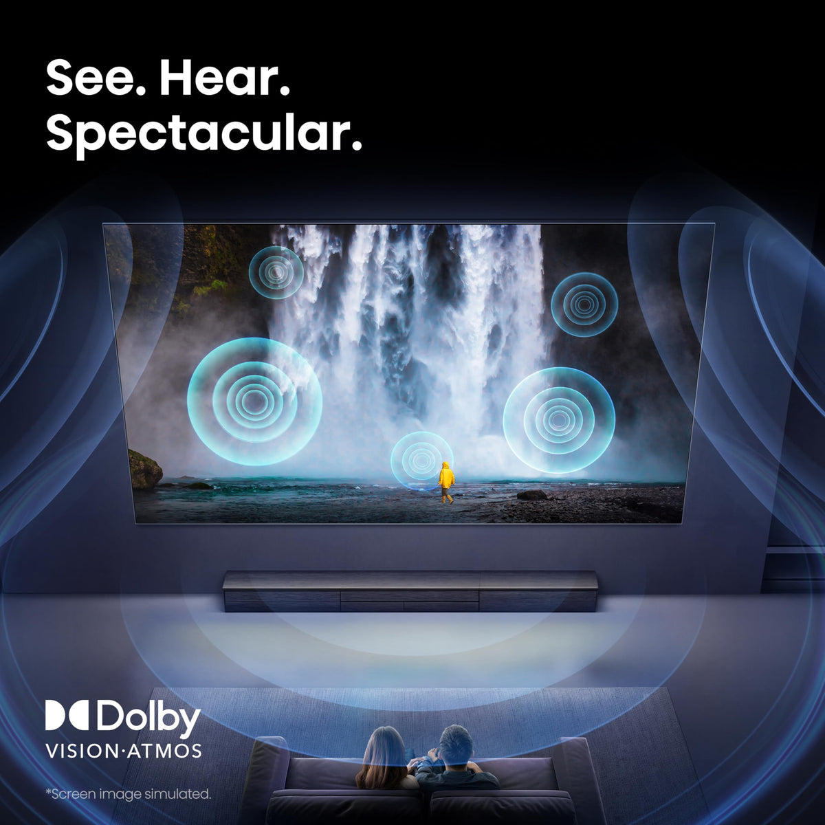 65" E7 Cinema Series Hi-QLED Mini-LED 4K UHD Smart Fire TV (65E7SF, 2026 NEW) - Native 144Hz, AI Picture, Dolby Vision IQ · Atmos, FALD, HDR10+ Adaptive, MEMC, Alexa+