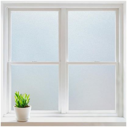 rabbitgoo Frosted Glass Window Privacy Film, Static Cling, 17.5" x 78.7"