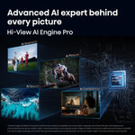 65" U7 Mini-LED ULED 4K UHD Best Premium Gaming HDR Smart Google TV (65U7SG, 2026 NEW) - Hi-QLED, Native 165Hz, VRR 330, HDR10+, Dolby Vision IQ · Atmos, IMAX Enhanced, Anti-Reflection, 2.1.2 Ch