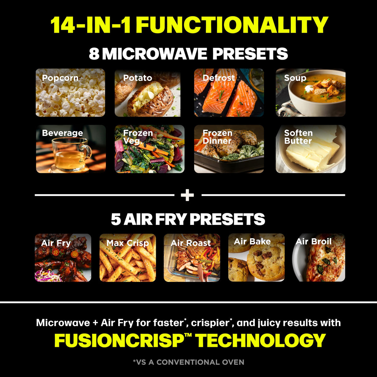Ninja Crispi Microwave & Air Fryer with FusionCrisp, Silver, MW101