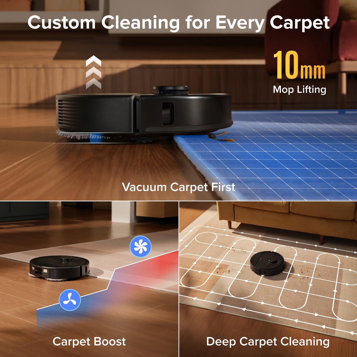 roborock 2026 New Qrevo S Pro Robot Vacuum and Mop, 18,500Pa Suction