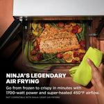 Ninja Crispi Microwave & Air Fryer with FusionCrisp, Silver, MW101
