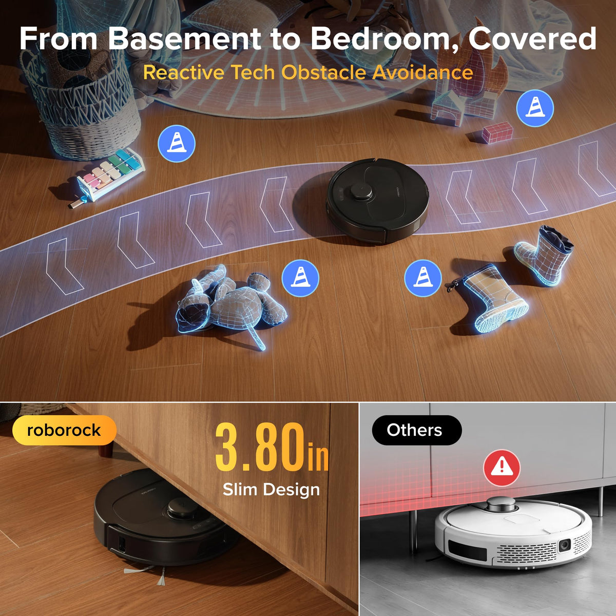 roborock 2026 New Qrevo S Pro Robot Vacuum and Mop, 18,500Pa Suction