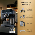 Luxe Café Premier Espresso & Rapid Cold Brew, Cyberspace, ES601CY