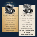 Luxe Café Premier Espresso & Rapid Cold Brew, Cyberspace, ES601CY