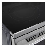 LG 30-in Glass Top 4 burners 6.3-cu ft Air Fry Convection Oven Freestanding Electric Range