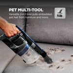 Pet Cordless Stick Vacuum, 40-Min Runtime, Lightweight, Grey, IX141