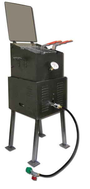 King Kooker 2296 V-bottom outdoor propane fryer cooker
