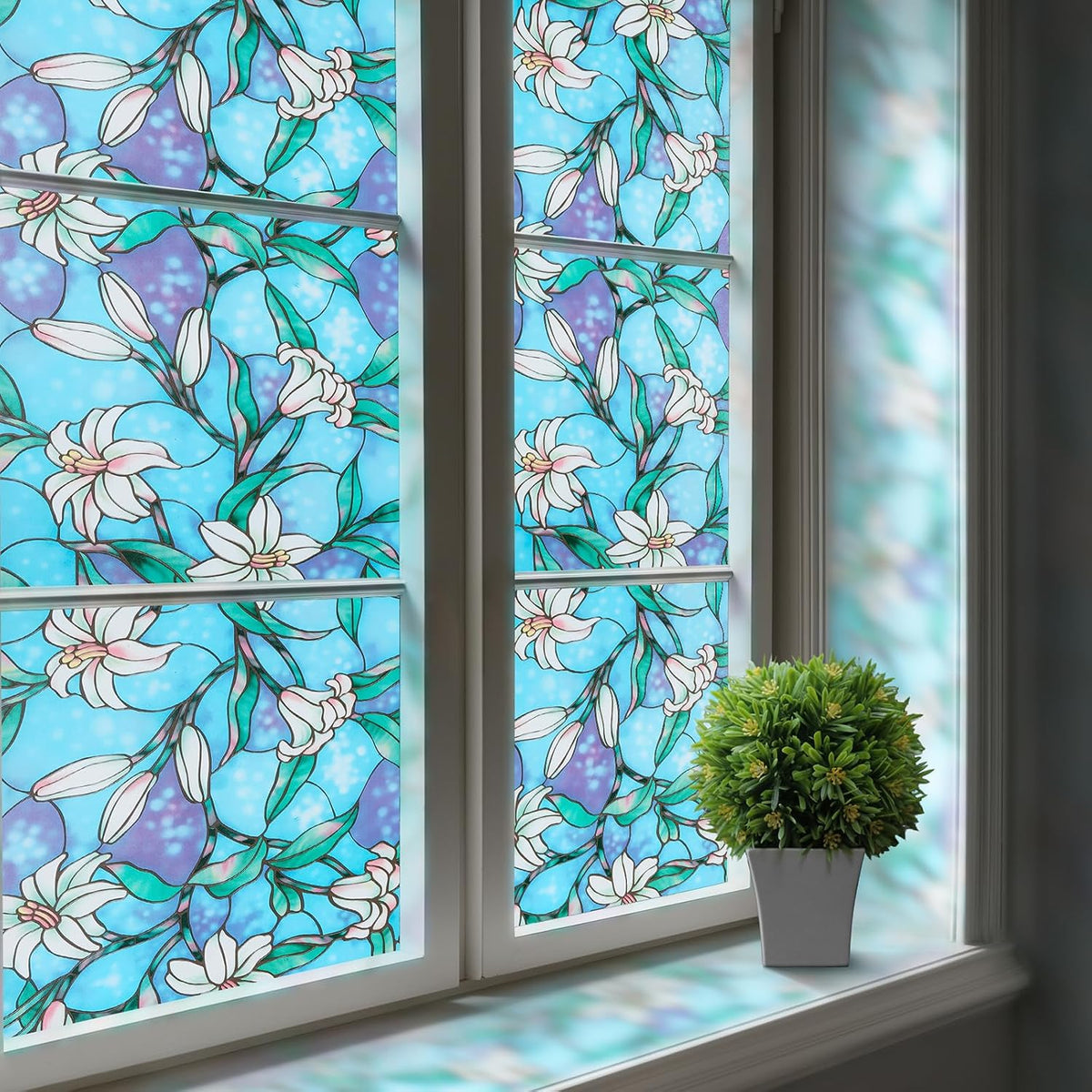 Blue Lily 17.5" X 78.7"