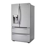 LG LRMXS2806S refrigerator, opposite angled view